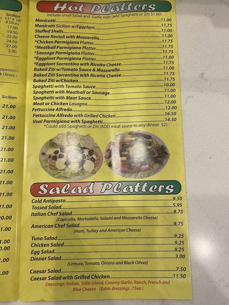 La Rosa Pizzeria - Naples, FL menu_pic