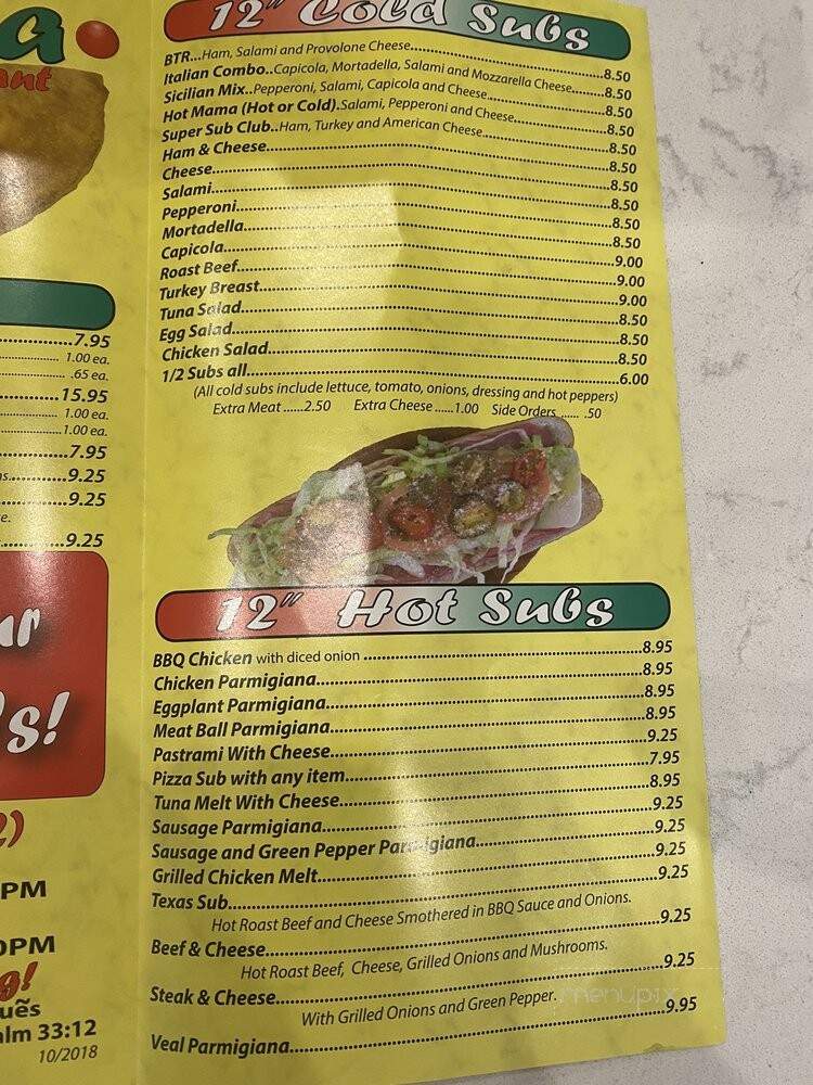 La Rosa Pizzeria - Naples, FL menu_pic