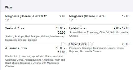 Mona Lisa - Hendersonville, NC menu_pic