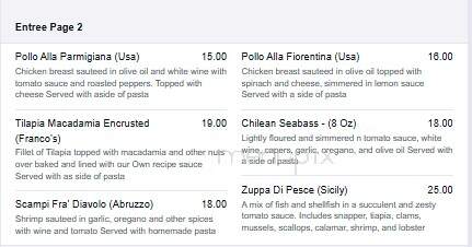 Mona Lisa - Hendersonville, NC menu_pic