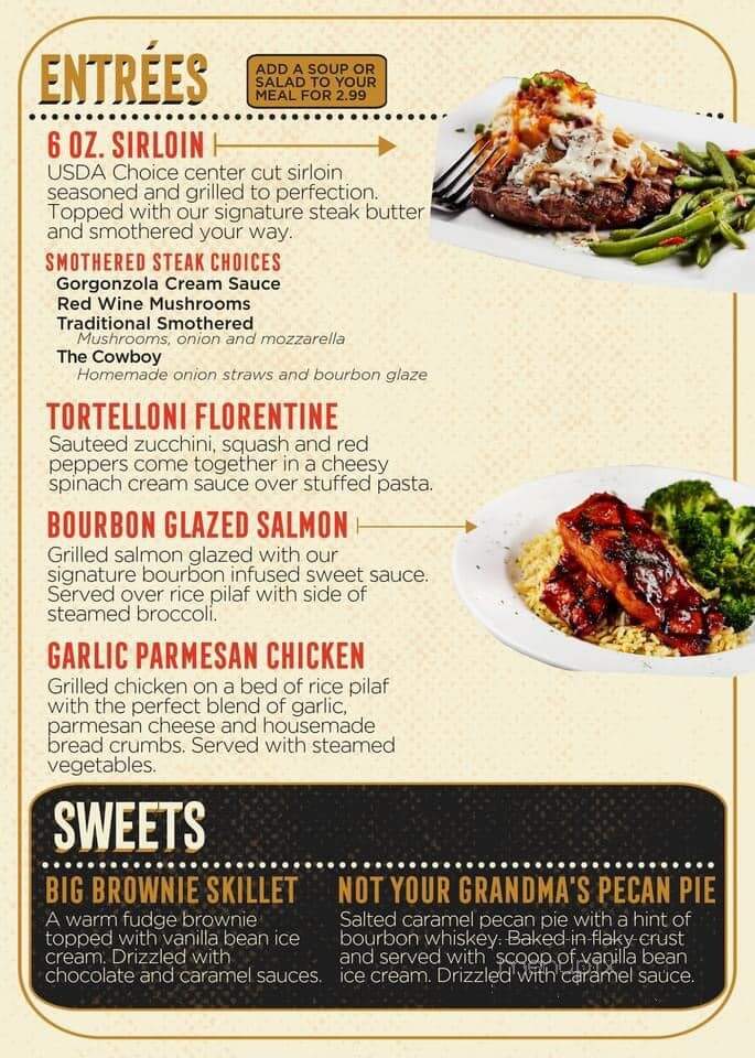 Big Whiskey's - Hoover, AL menu_pic