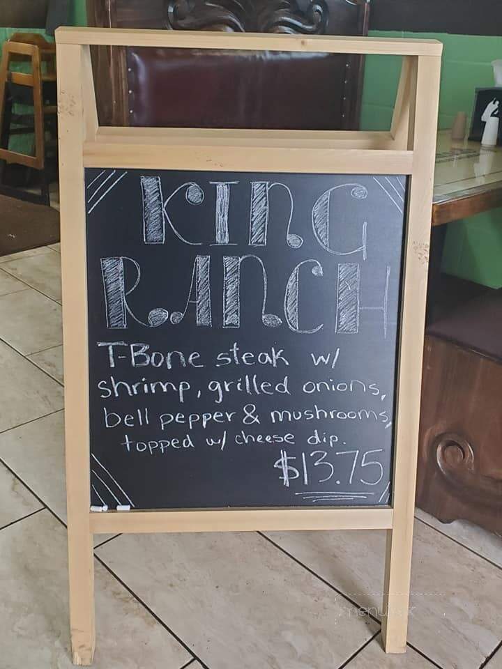 Agave Jalisco Mexican Resturant - San Saba, TX menu_pic