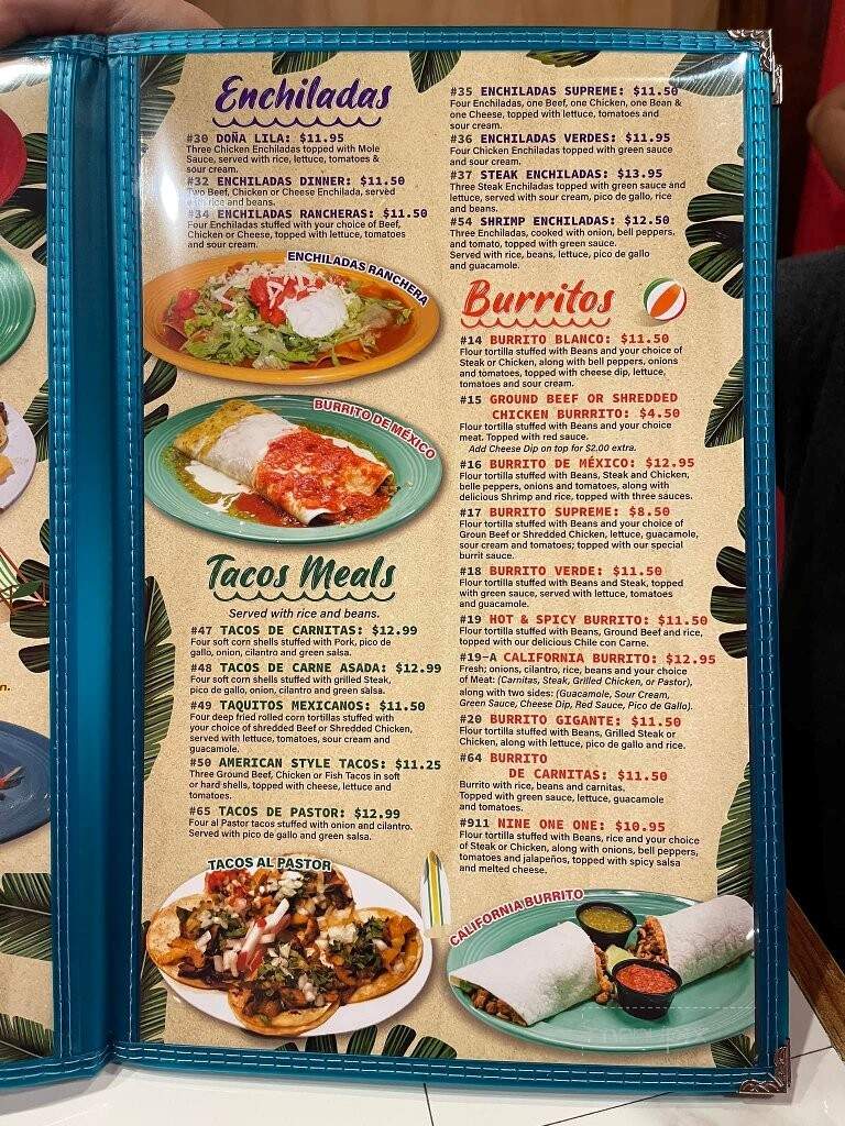 Cancun Mexican Grill - Bonifay, FL menu_pic