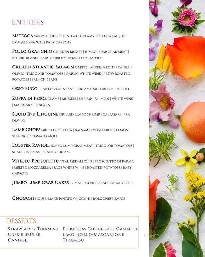 La Voglia Italian Restaurant - Warminster, PA menu_pic