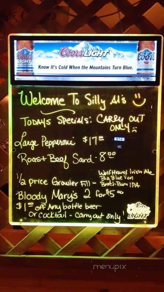 Silly Al's Pizza In Quartzsite - Quartzsite, AZ menu_pic