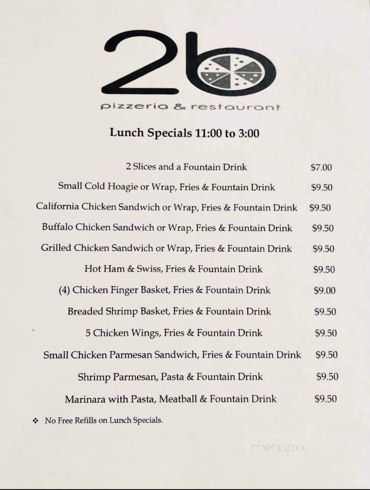 2 Brothers Pizzeria and Restaurant - Laurys Station, PA menu_pic