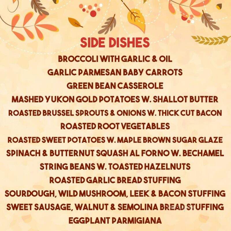 Coaches Corner at The Wild Rose Casino - Jefferson, IA menu_pic