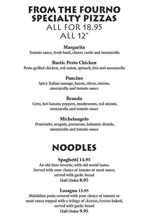 Zervos Tavern - Saskatoon, SK menu_pic