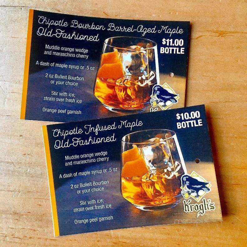 Krogh's Restaurant & Brew Pub - Sparta, NJ menu_pic