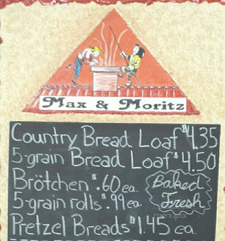 Max & Moritz Bakery & Restaurant - Fayetteville, NC menu_pic