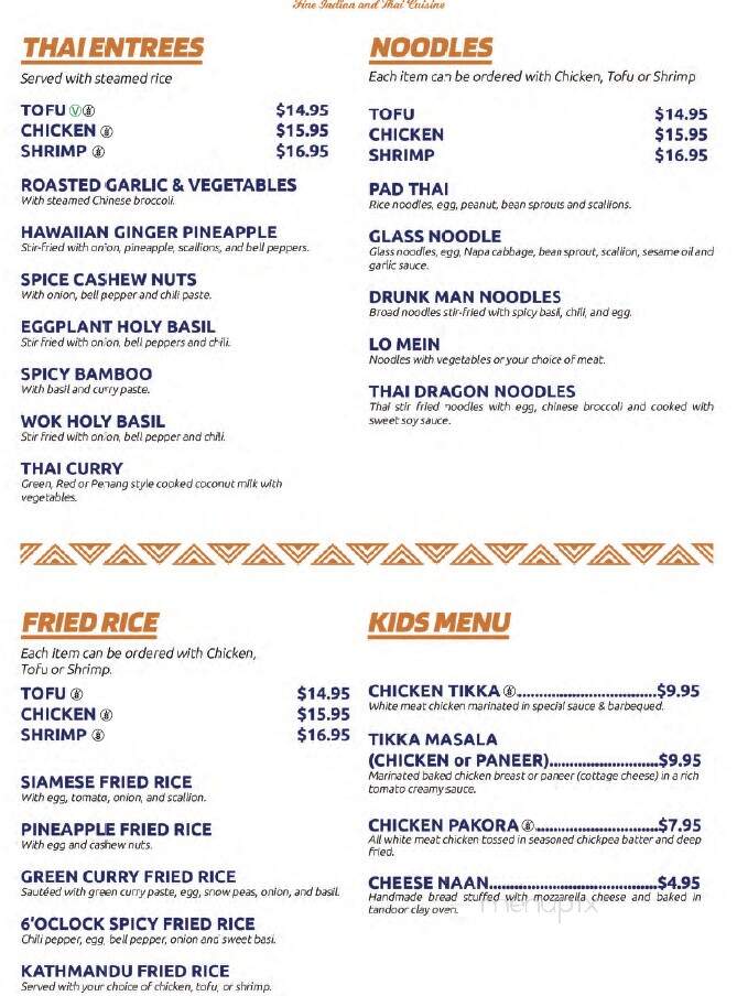 Curry and Noodle - Winston-Salem, NC menu_pic