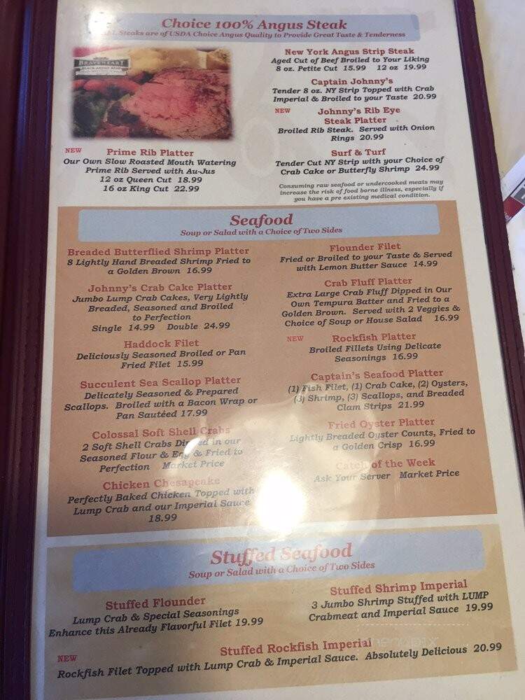 Johnny's Family Restaurant - Pasadena, MD