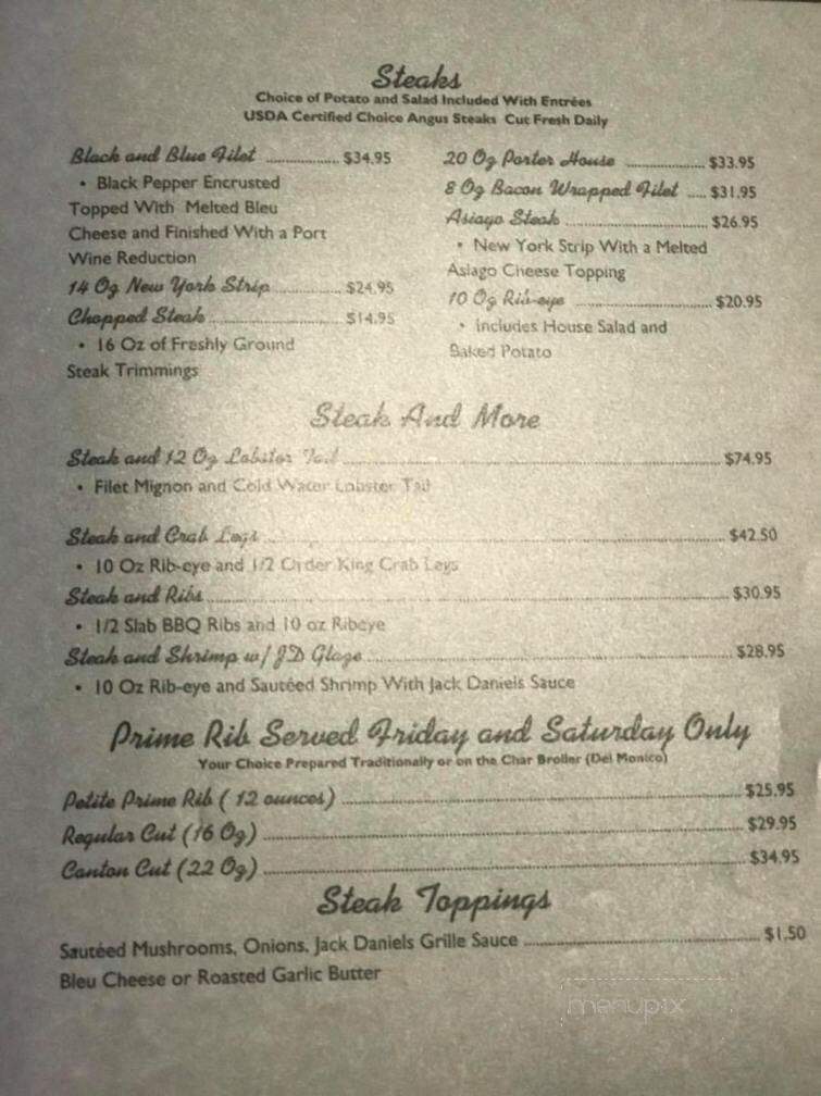 Canton Inn - Hillsboro, IL menu_pic