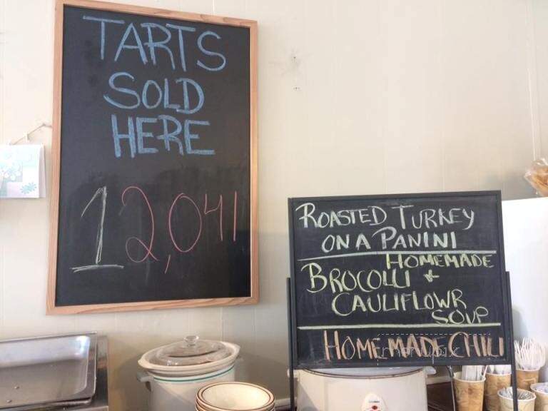 Kawartha Buttertart Factory - Peterborough, ON menu_pic