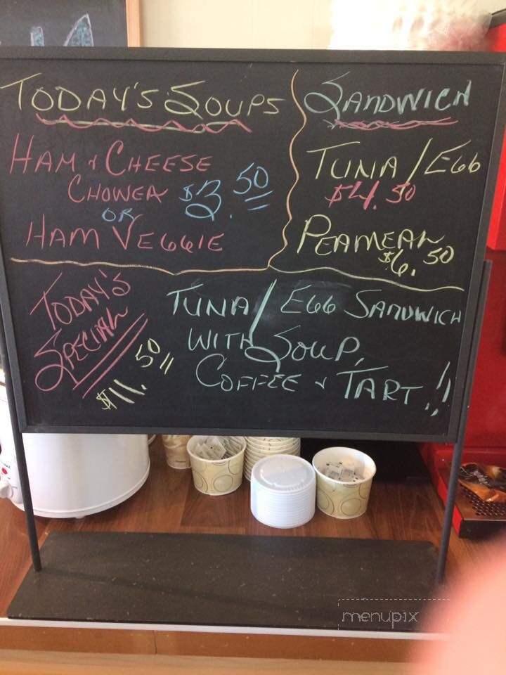 Kawartha Buttertart Factory - Peterborough, ON menu_pic