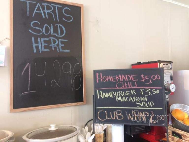 Kawartha Buttertart Factory - Peterborough, ON menu_pic