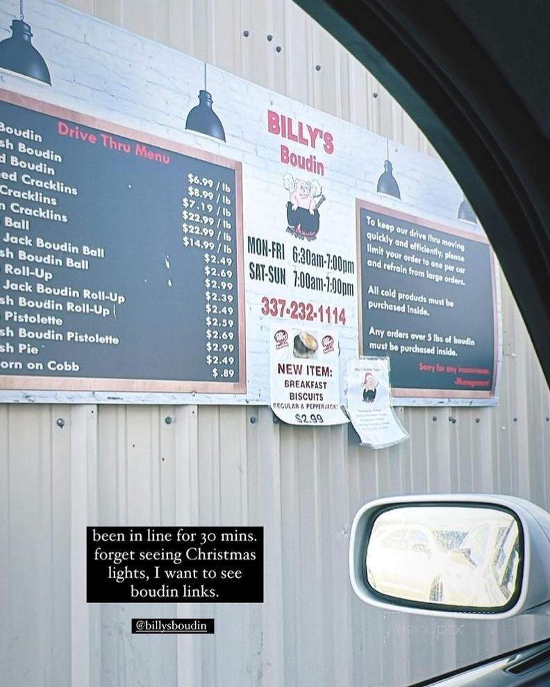 Billy's Boudin Cracklins - Scott, LA