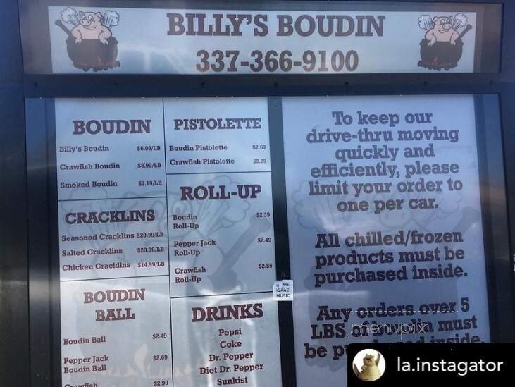 Billy's Boudin Cracklins - Scott, LA