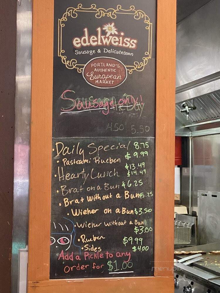Edelweiss Sausage Co & Deli - Portland, OR