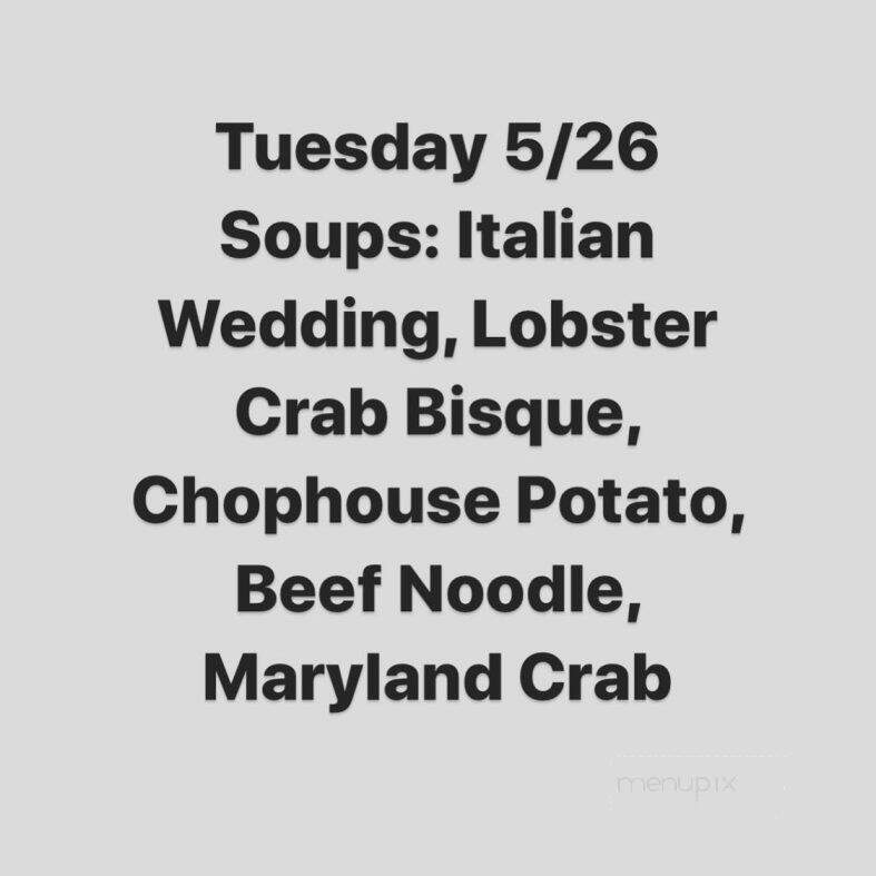 Udder Choice - Ephrata, PA menu_pic