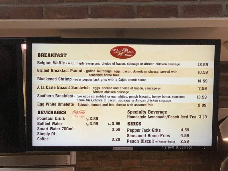 The Pecan Bistro - Atlanta, GA menu_pic