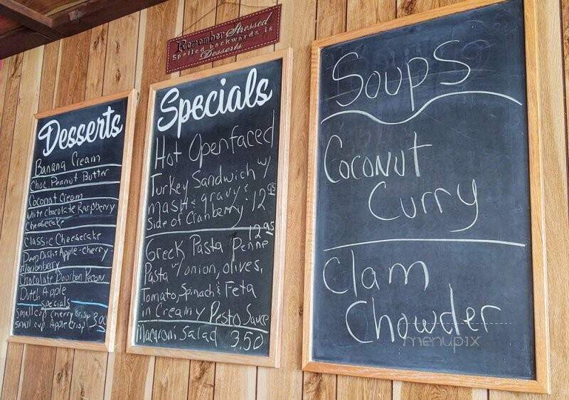 Captain Jack's Stronghold Restaurant - Tulelake, CA menu_pic