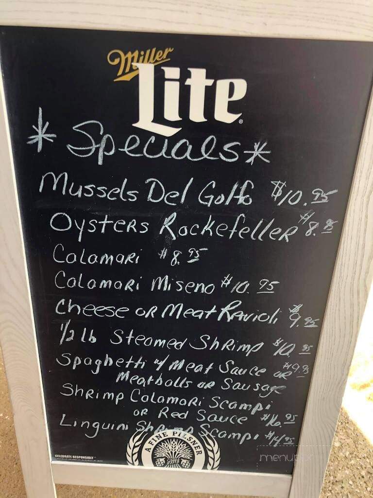 Sergio's - Westminster, MD menu_pic