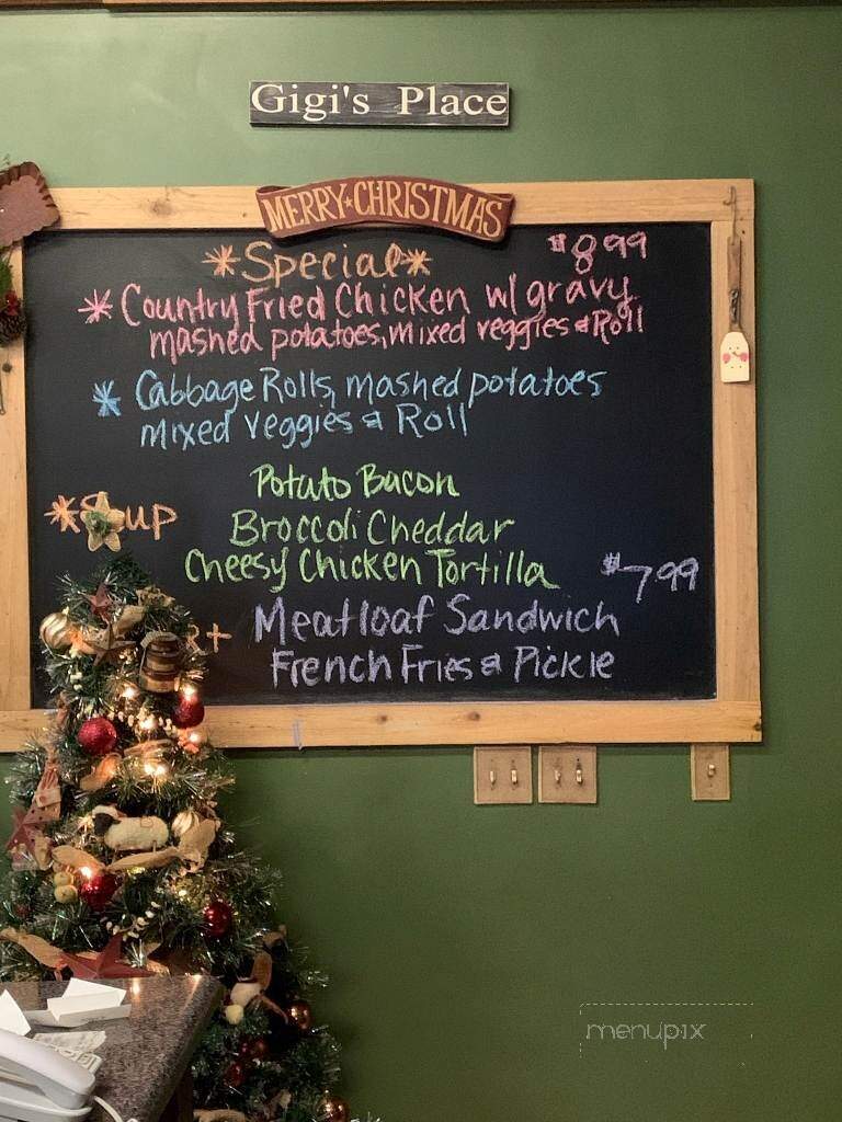 Gigi's Country Kitchen - The Plains, OH menu_pic