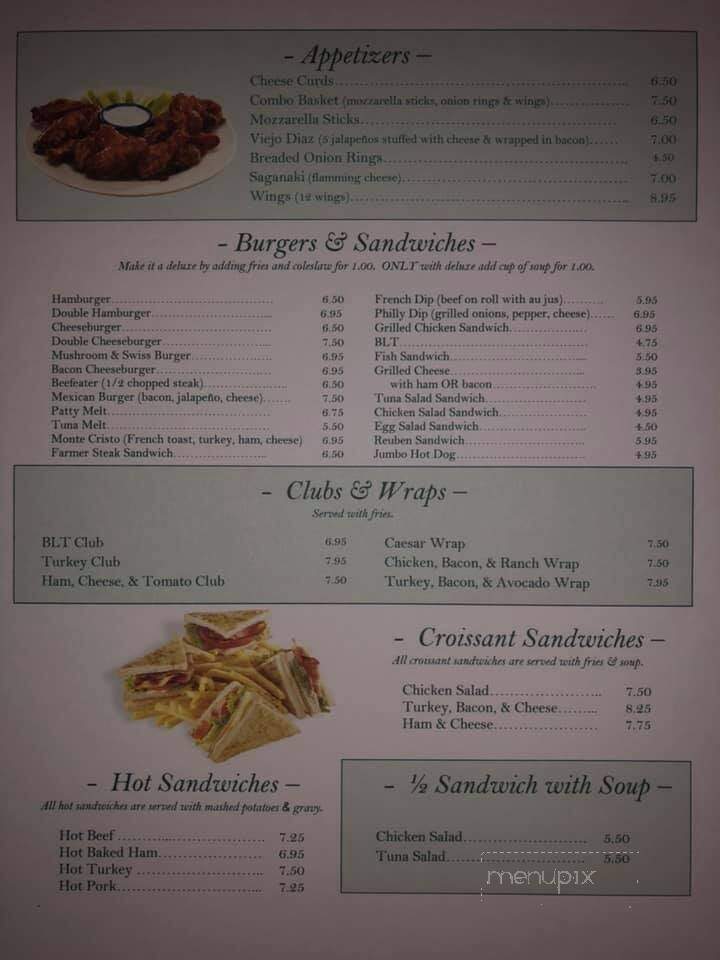 Oasis Family Restaurant - Fond Du Lac, WI menu_pic