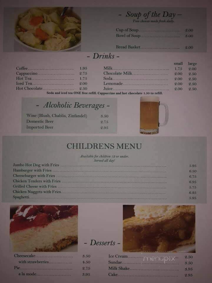 Oasis Family Restaurant - Fond Du Lac, WI menu_pic