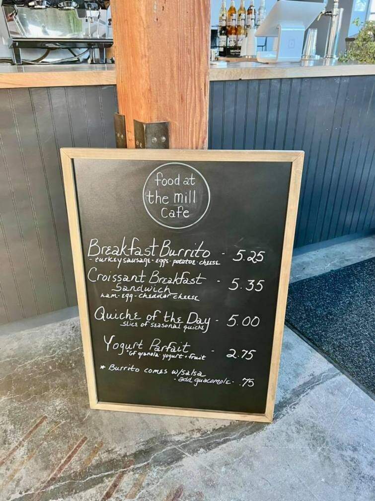 The Mill Cafe - Dover-Foxcroft, ME menu_pic