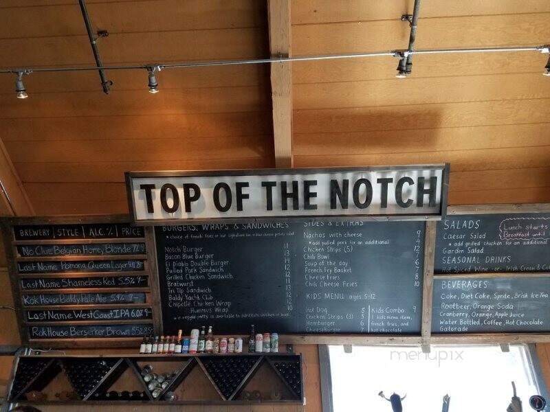 Top of the Notch - Mount Baldy, CA menu_pic
