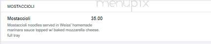 Weiss' Meats & Deli - Chesterfield, MI menu_pic