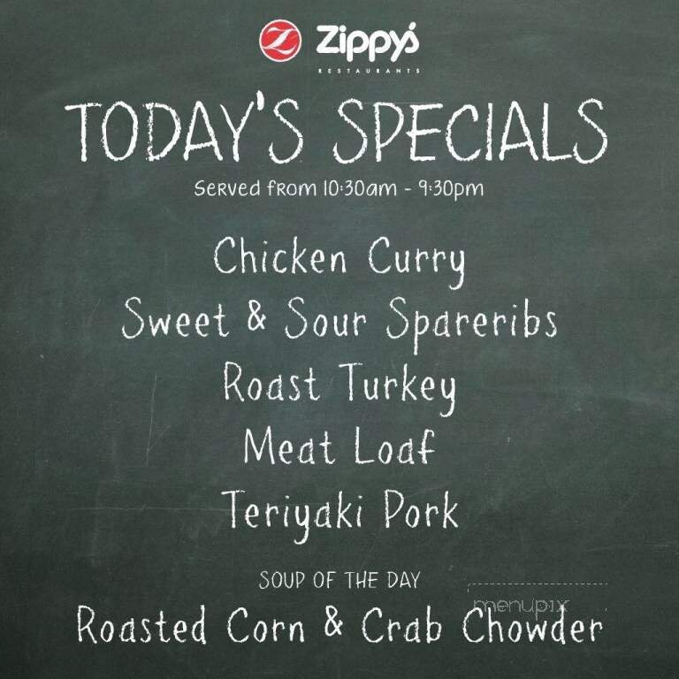 Zippy's - Kahului, HI menu_pic