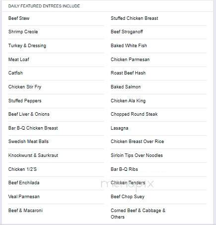 Sign Of The Beefcarver - Royal Oak, MI menu_pic