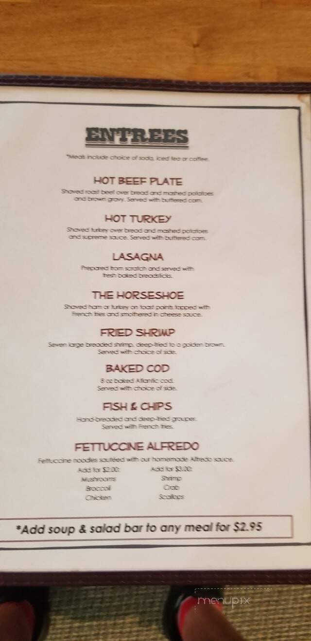 Montana Jacks - Moline, IL menu_pic