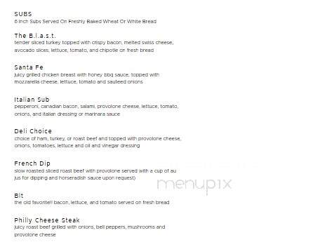 Outer Limits Fun Zone - Pocatello, ID menu_pic