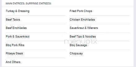 Parks Restaurant - Alvin, TX menu_pic
