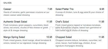 Beachcomber Ocean Grill - Pompano Beach, FL menu_pic
