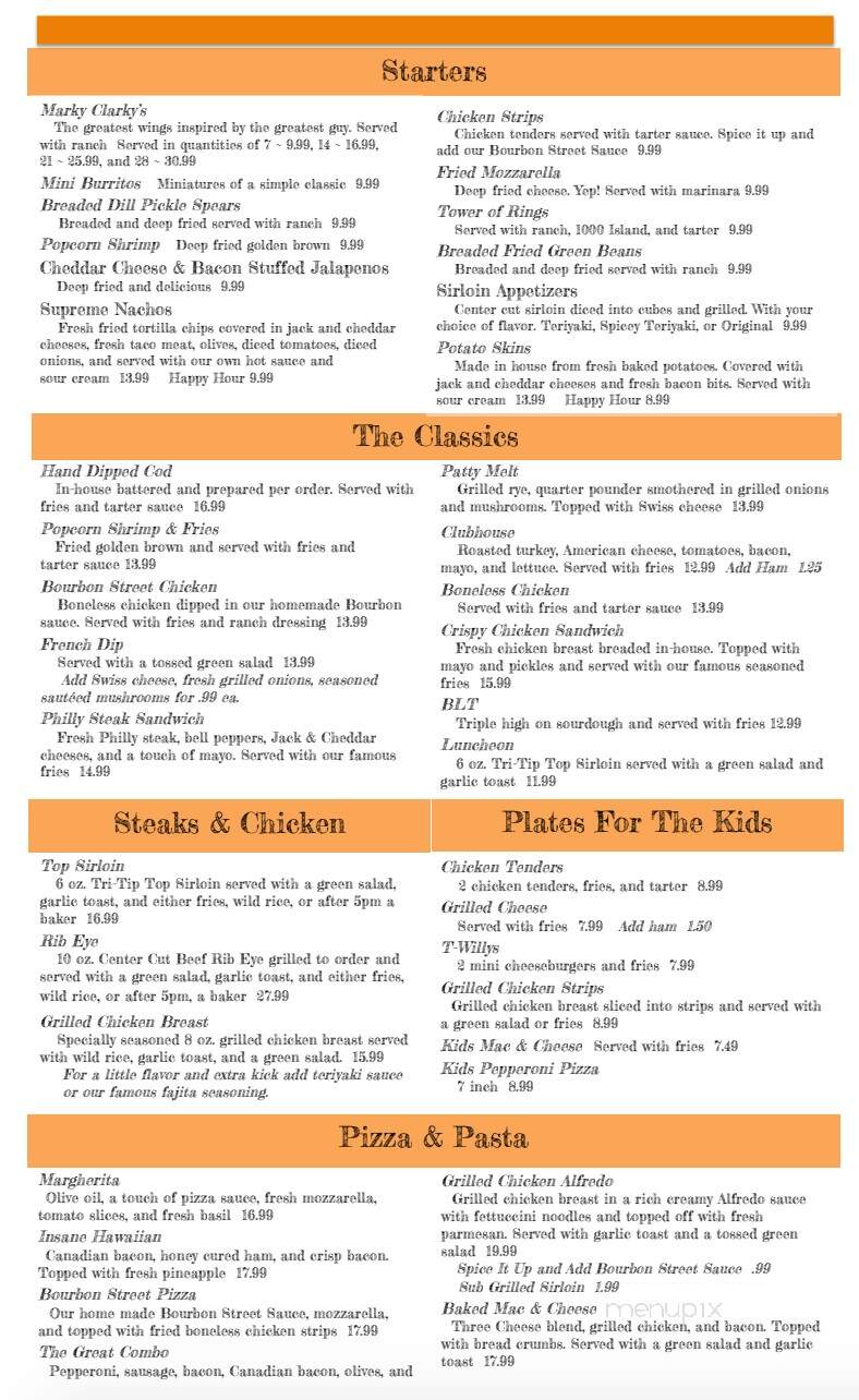 Bob's Classic - East Wenatchee, WA menu_pic