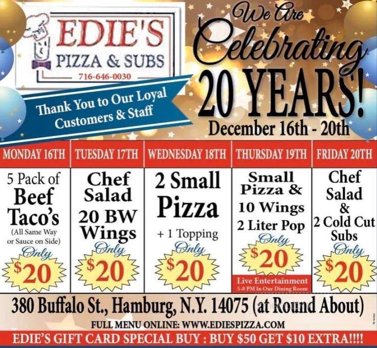 Edies Pizza - Hamburg, NY