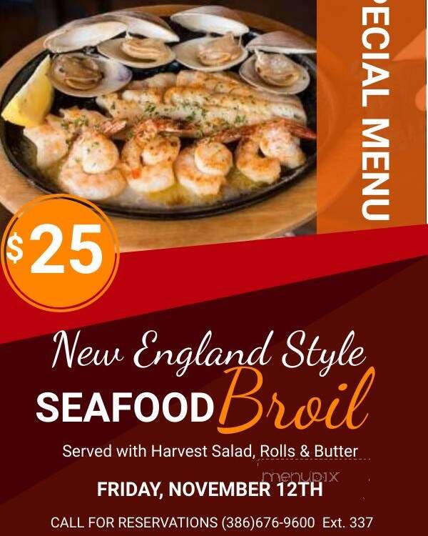 Halifax Plantation Golf Club - Ormond Beach, FL menu_pic