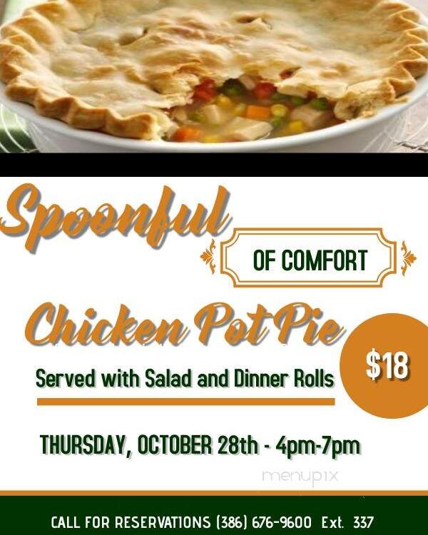 Halifax Plantation Golf Club - Ormond Beach, FL menu_pic