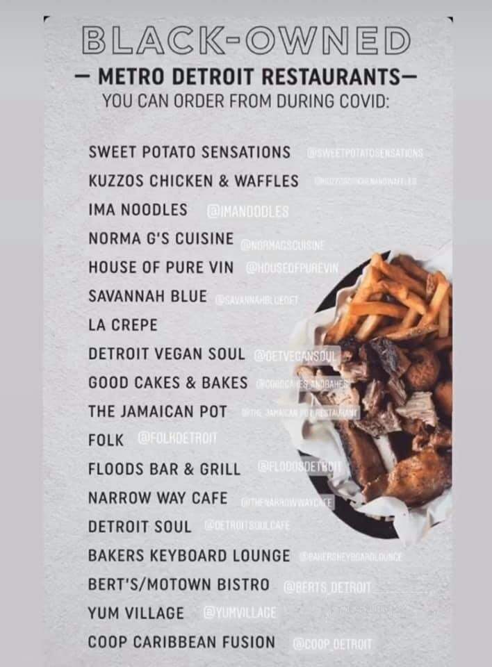 Mabel Gray - Hazel Park, MI menu_pic