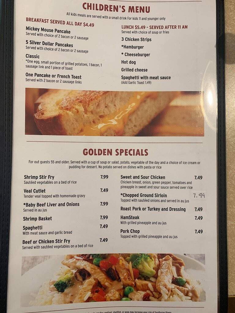 Red Apple Restaurant - Portage, WI menu_pic