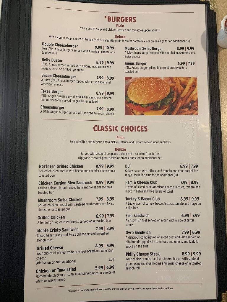 Red Apple Restaurant - Portage, WI menu_pic