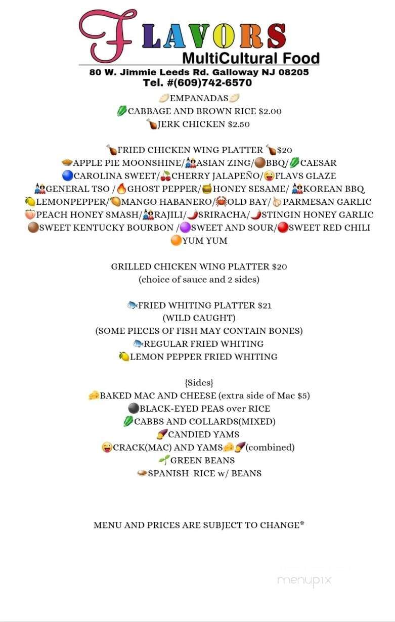 The Exchange - Galloway, NJ menu_pic