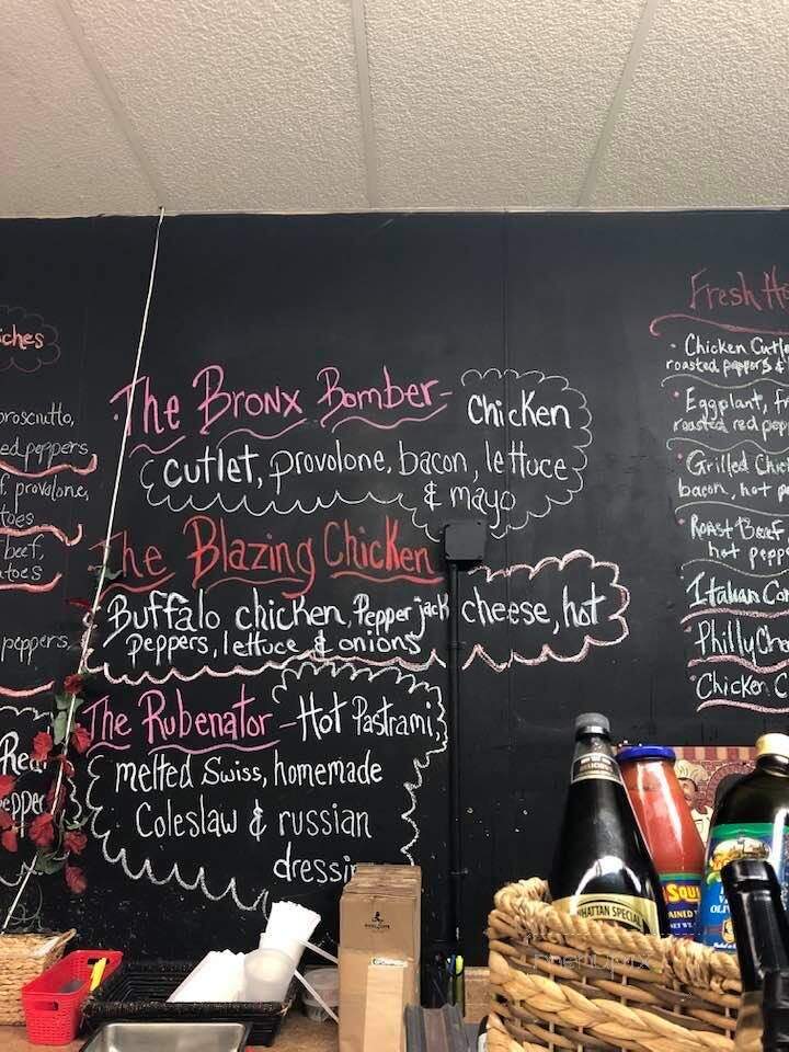 Arthur Avenue Deli - Carmel, NY menu_pic