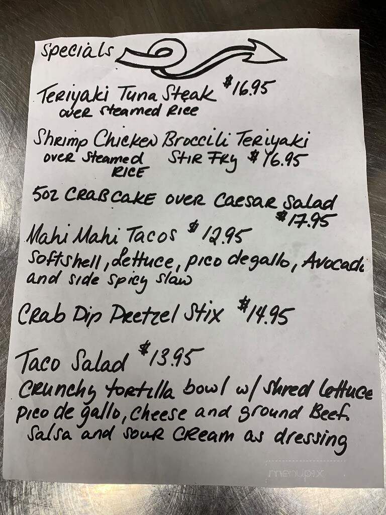 Jilly's - Pikesville, MD menu_pic