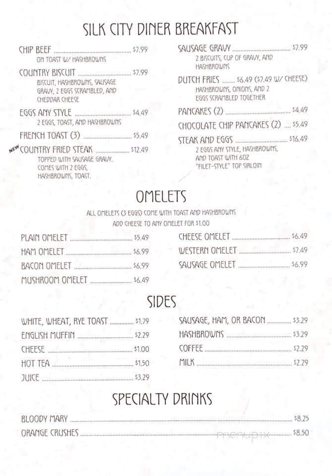 Johnny's Bar & Steakhouse - Stevens, PA menu_pic